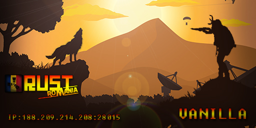 Rust Server Romania 2x [Solo/Duo/Trio LootX2]FullWipe 24/04